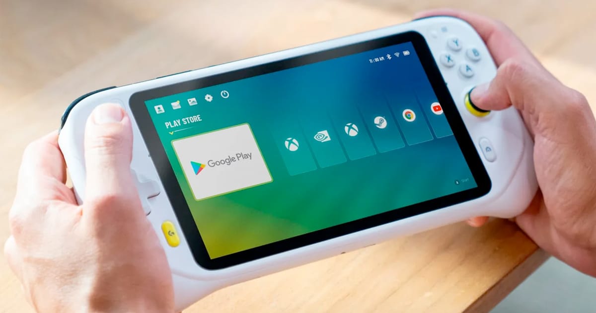 หลุดภาพ Logitech G Gaming Handheld เครื่องเล่นเกมพกพา รองรับ Google Play และ Cloud Gaming